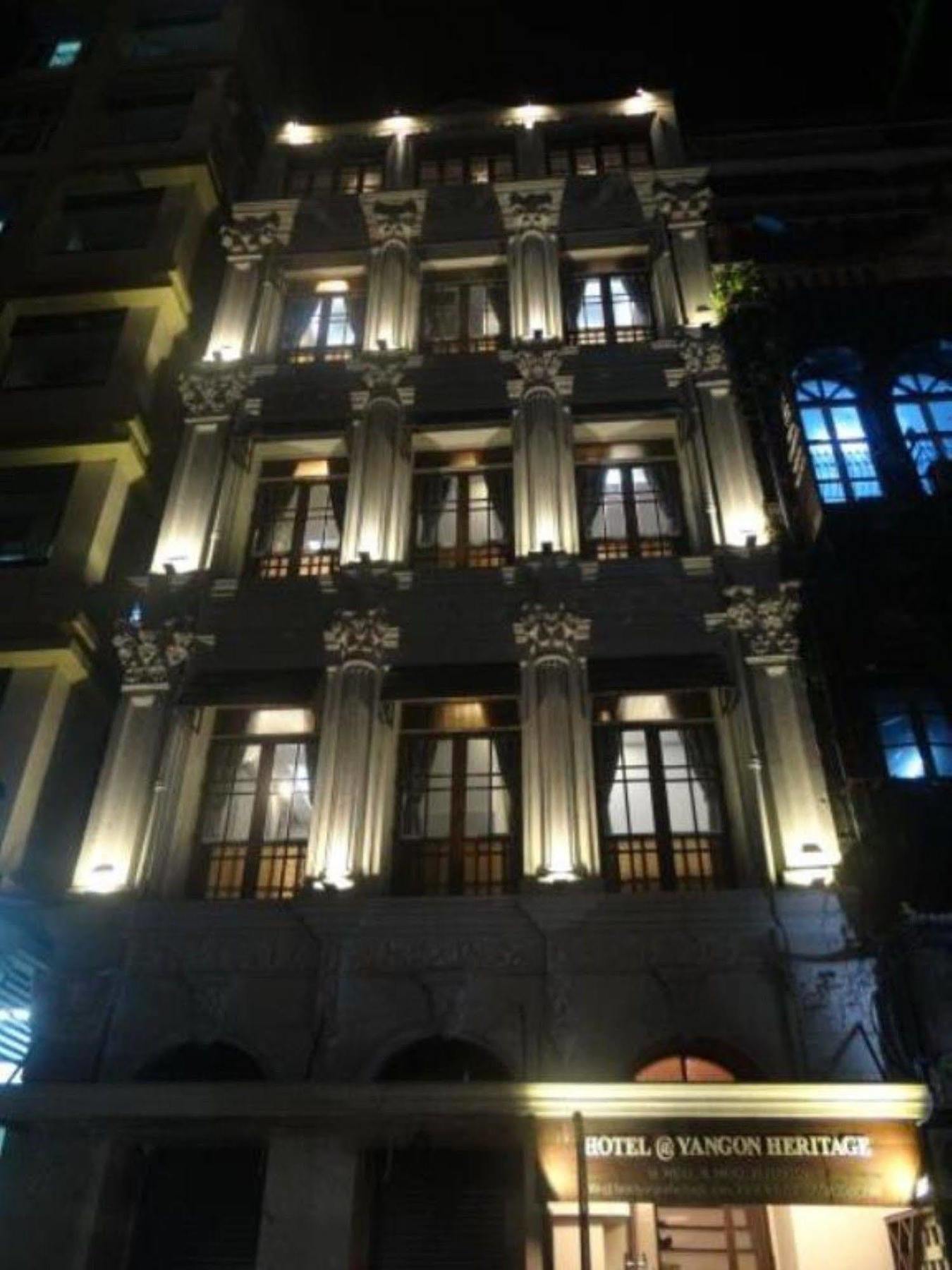 Hotel @ Yangon Heritage Экстерьер фото